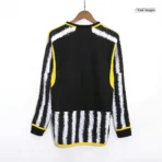 2023-24  Juventus Home Long Sleeve Jersey - Image 3