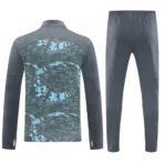 Manchester City Authentic Training Kit (Sweatshirt+Pants)Grey 2025-26 - Image 2