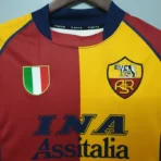 Roma  2001/02 Retro Jersey Third Away Replica - Immagine 3