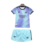 24–25 Arsenal Drittes Auswärts-Fußball-Set für Kinder: Trikot + Shorts