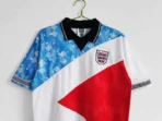 1990 England Retro-Fußballtrikot-Mashup - Image 3