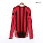 AC Milan Retro Home Long Sleeve Jersey 2004/05 - Image 2
