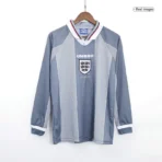 1996 England Retro Away Long Sleeve Jersey Replica Euro Cup - Image 3