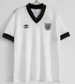 1984/87 England Retro Soccer Jersey Home Replica - Immagine 3
