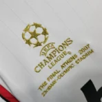 06-07 AC Milan UCL Final Retro Jersey Away Long Sleeve - Imagen 5