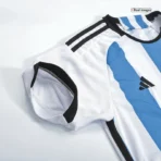 2022 Argentina World Cup Champion Edition 3 stars Home Jersey - Imagen 6