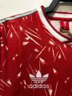 Liverpool Retro Long Sleeve Home Football Shirt 1989/1991 - Image 4