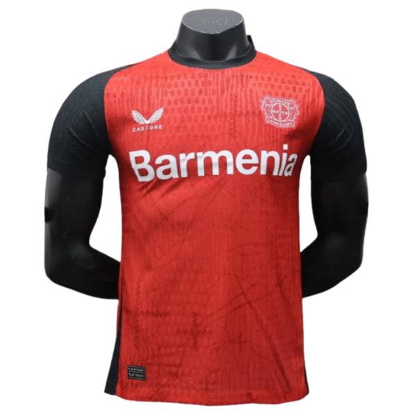24–25 Bayer 04 Leverkusen Fußball-Heimtrikot, Spielerausführung