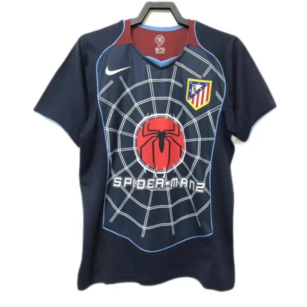 2004–2005 Atlético Madrid Retro-Auswärtstrikot – Fan-Version