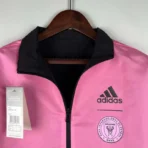2023-2024 Inter Miami Reversible Windbreaker(black-pink)Soccer Jersey 1:1 Thai Quality - Image 7