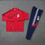 Liverpool Retro Training Kit (jacket+Pants) Red 2025-26 – Bild 3