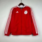 2023–2024 Ajax Wende-Windjacke (rot-weiß) Fußballtrikot 1:1 in thailändischer Qualität - Image 15