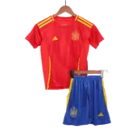 Kids Spain Home Kit EURO 2024 Youth Apparels – Bild 3