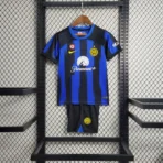 23-24 Inter Milan Home Kids Kit Jersey+Shorts – Bild 3
