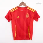 Kids Spain Home Kit EURO 2024 Youth Apparels – Bild 4
