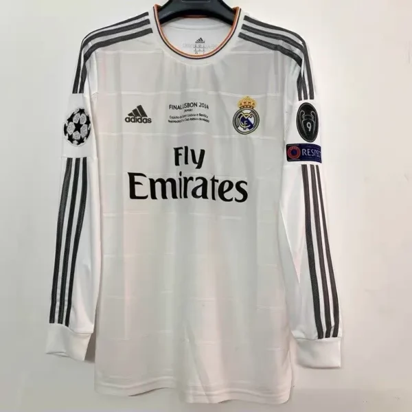 Real Madrid Retro-Heimtrikot 2013/14, langärmelig