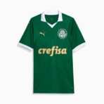 SE Palmeiras Soccer Jersey Home Shirt Full Sponsor 2024-25 - Imagen 3