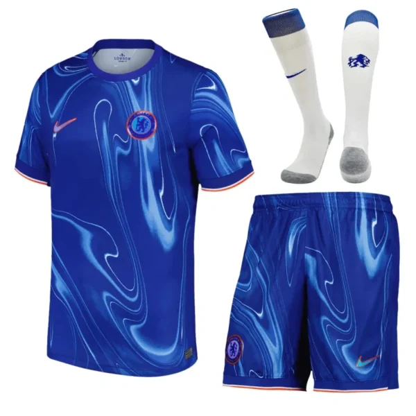 Chelsea 2024/25 Heimtrikot-Set (Trikot + Shorts + Socken)