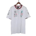 F1 Mercedes AMG Petronas Team Fahrer-T-Shirt – Weiß 2024 - Immagine 12