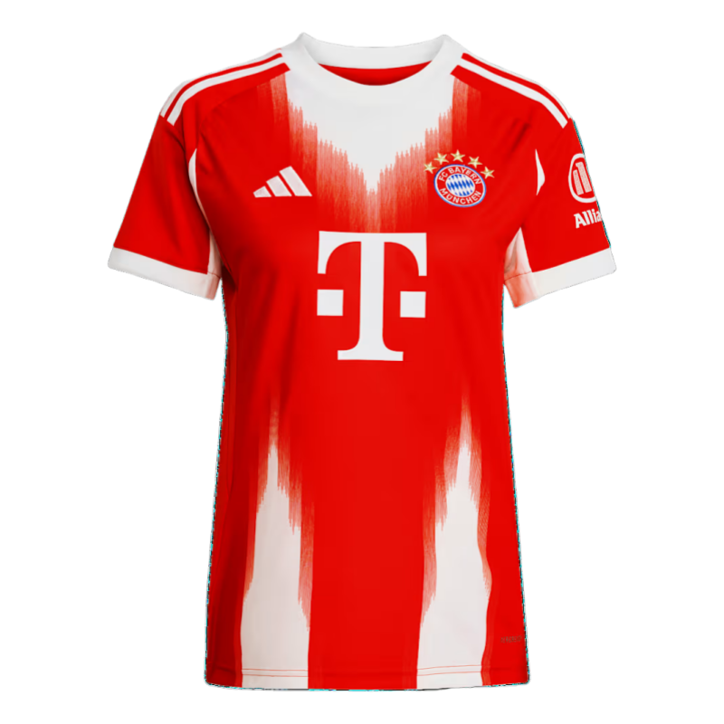 511096 Bayern München Damen-Fußballtrikot (Heim) 2025/26 – Fan-Edition - Immagine 1