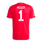 Bayern Munich red champions League Football jersey 2025-26 Fan edition - Image 2