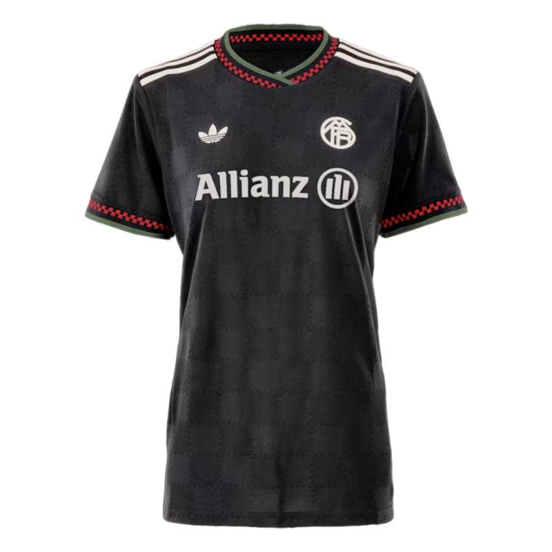 51164 Bayern München Frauen Champions-League-Fußballtrikot 2025/26 – Fan-Version - Immagine 1