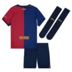 2024/25 Barcelona-Heimtrikot-Komplettset für Kinder (Trikot + Shorts + Socken) – Spotify-Logo ohne Text - Image 2