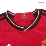 23-24 Kids Manchester United Home Jersey Kit - Image 9