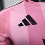 Inter Miami CF Heimtrikot in Rosa, Spielerausführung, Langarm, Saison 2025/26 - Imagen 3