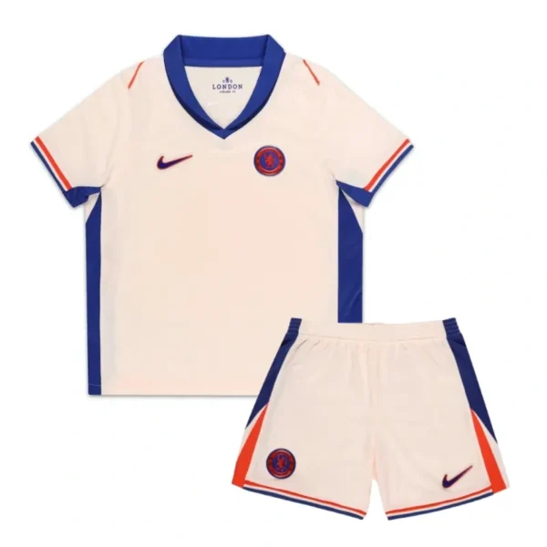2024/25 Chelsea-Auswärtstrikots für Kinder: Trikot + Shorts