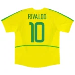 Brazil Retro Jersey Home World Cup 2002 - Immagine 3