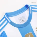2024 Argentina Home Jersey Messi #10 Di Maria #11 J.Álvarez #9 Copa America - Immagine 4