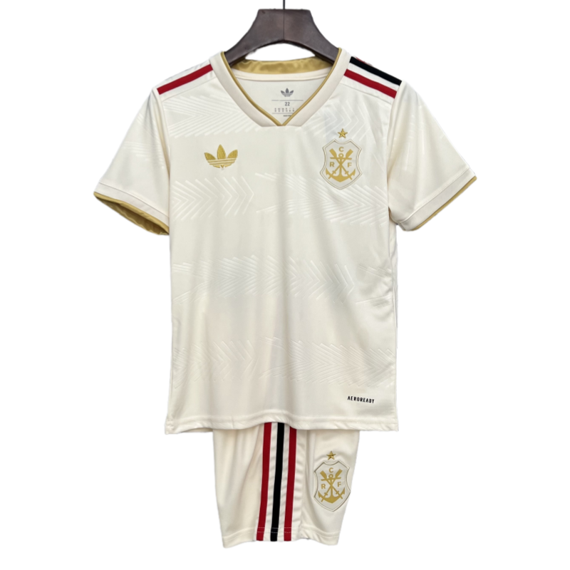 64f706fb 25–26 Flamengo Drittes Auswärts-Kinder-Set Fußballtrikot Fan-Edition - Image 1