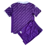 Fiorentina Kinder-Heimtrikot 2023/24 (Trikot + Shorts) - Immagine 2