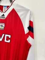 Arsenal Retro-Fußballtrikot mit langen Ärmeln (Heimtrikot) 1992/1993 – Bild 5