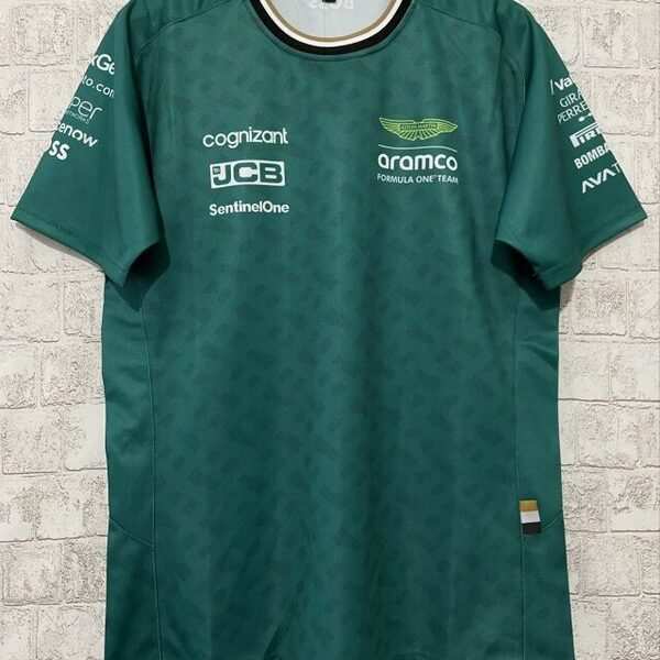 2024 Aston Martin alonso green shirt