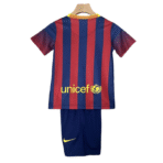 13–14 Barcelona Heimtrikot im Retro-Stil für Kinder - Image 2