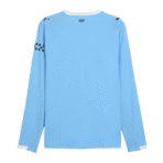 Manchester City Heim-Fußballtrikot mit langen Ärmeln 2025/26 – Fan-Version - Imagen 2