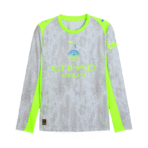 Manchester City Auswärts-Drittes-Trikot 2025/26 mit langen Ärmeln, Spielerausführung
