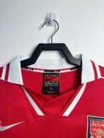 Arsenal Retro Long Sleeve Home Football Shirt 1996-1997 - Imagen 3