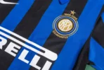 07-08 Inter Milan Retro 100th Anniversary Home Jersey - Image 7