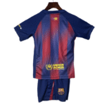 Kinder-Heimtrikots von Barcelona: Trikot + Shorts 25–26 - Image 2