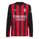 AC Milan 25-26 home long sleeved football shirt -Fan version