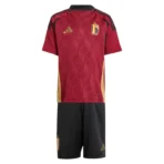 Kids Belgium Home Jersey Kit Euro 2024