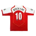 04-05 Arsenal Henry #14 FABREGAS #15 Pires #7 Bergkamp #10 Retro-Trikot, Heimtrikot-Replik