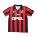 AC Mailand BAGGIO #18 Retro-Heimtrikot 1996/97 - Image 6