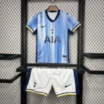 Kids Tottenham Hotspur Away Full Kits(Jersey+Shorts+Socks) 2024/25 - Immagine 3