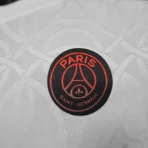 25-26 PSG Player Version Academy Pro Pre-Match White Jersey Customized team emblem stars - Immagine 6
