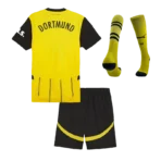 Borussia Dortmund Kinder-Fußballtrikots (Heimtrikot) nach Maß 2024/25 - Immagine 2