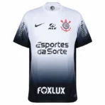Corinthians Heimtrikot Yuri Alberto Nr. 9 inkl. kompletter Sponsorenbesetzung 2024–2025 Spieler-Version / Fan-Version Ohne Personalisierung - Imagen 3